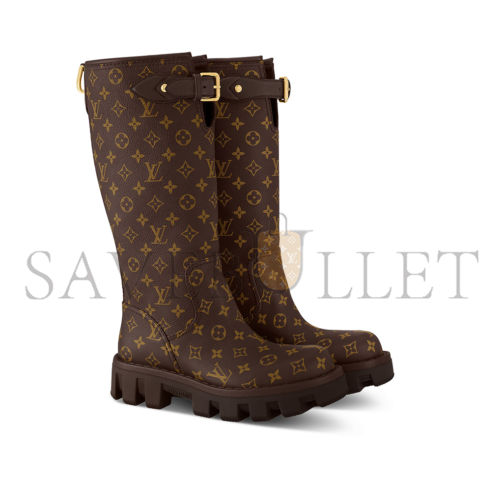 LOUIS VUITTON LV CHECKER HIGH BOOT 1ACNKY